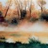 Riviere a l'aube